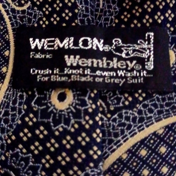 WEMBLEY Vintage Classic Executive Necktie - Picture 6 of 7